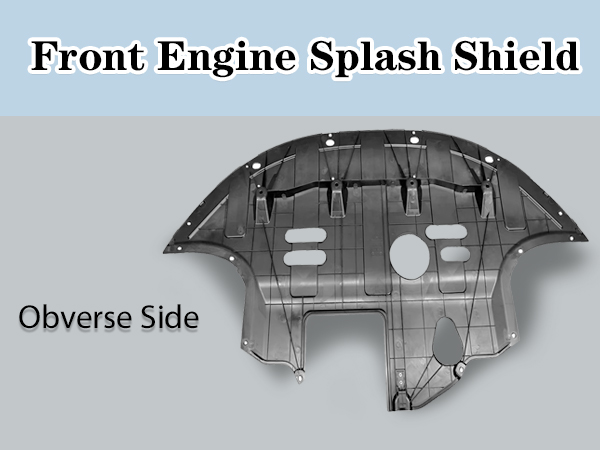 Amazon.com: CarPartsDepot Front Engine Splash Shield
