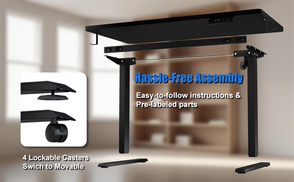 hassle free assembly