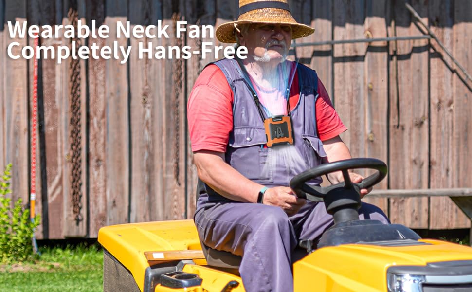 Wearable Neck Fan