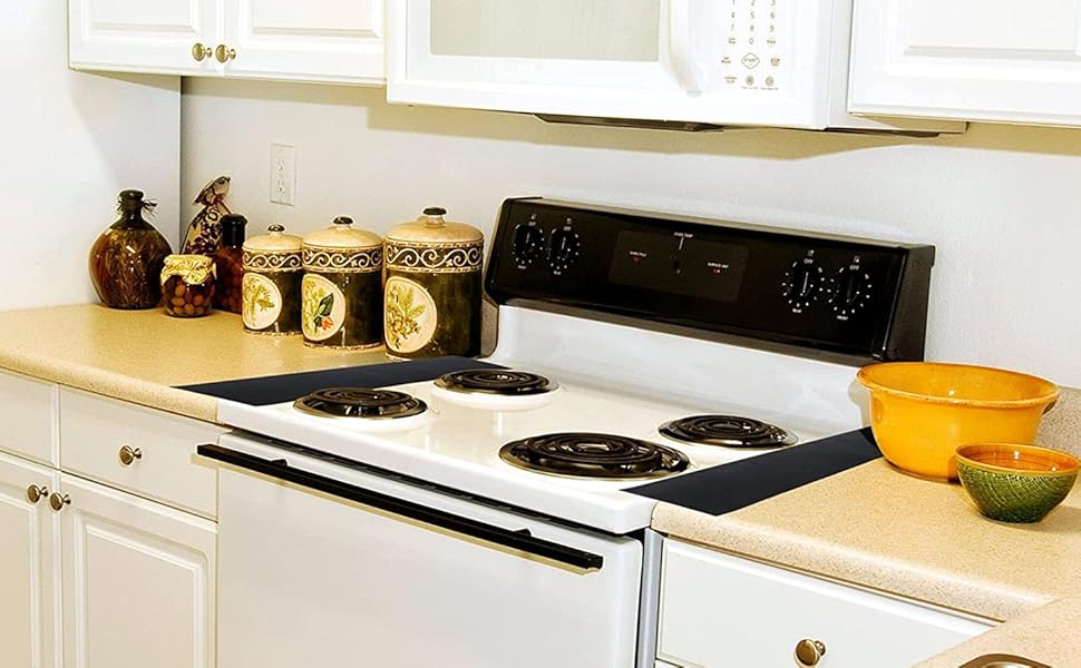 Stove Counter Gap Filler, 25 inch Silicone Gap Cover Between Cooker and