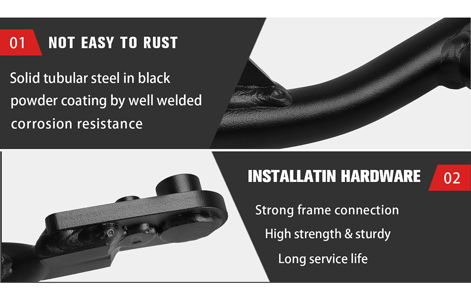 CHIFUN Motorcycle Center Parking Stand Compatible with Kawasaki KLR650