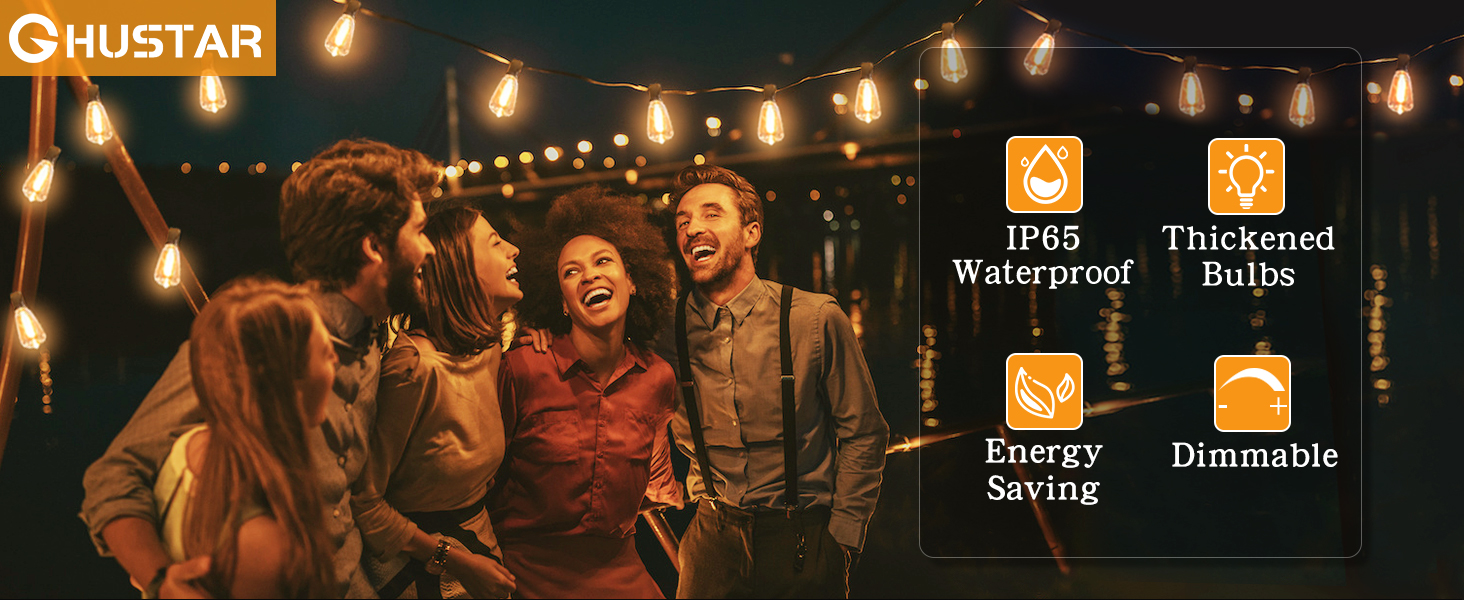 outdoor string lights