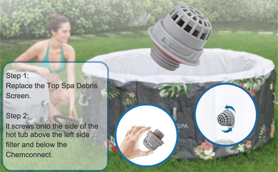 シャル　スパ Amazon.com: OUPUSES Pool Hot Tub Spa Parts for SaluSpa Top