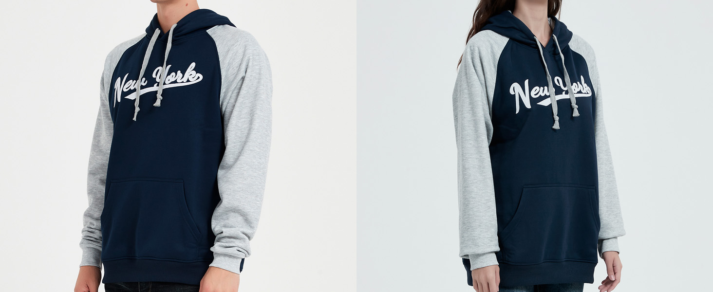 new york hoodie sweatshirt side