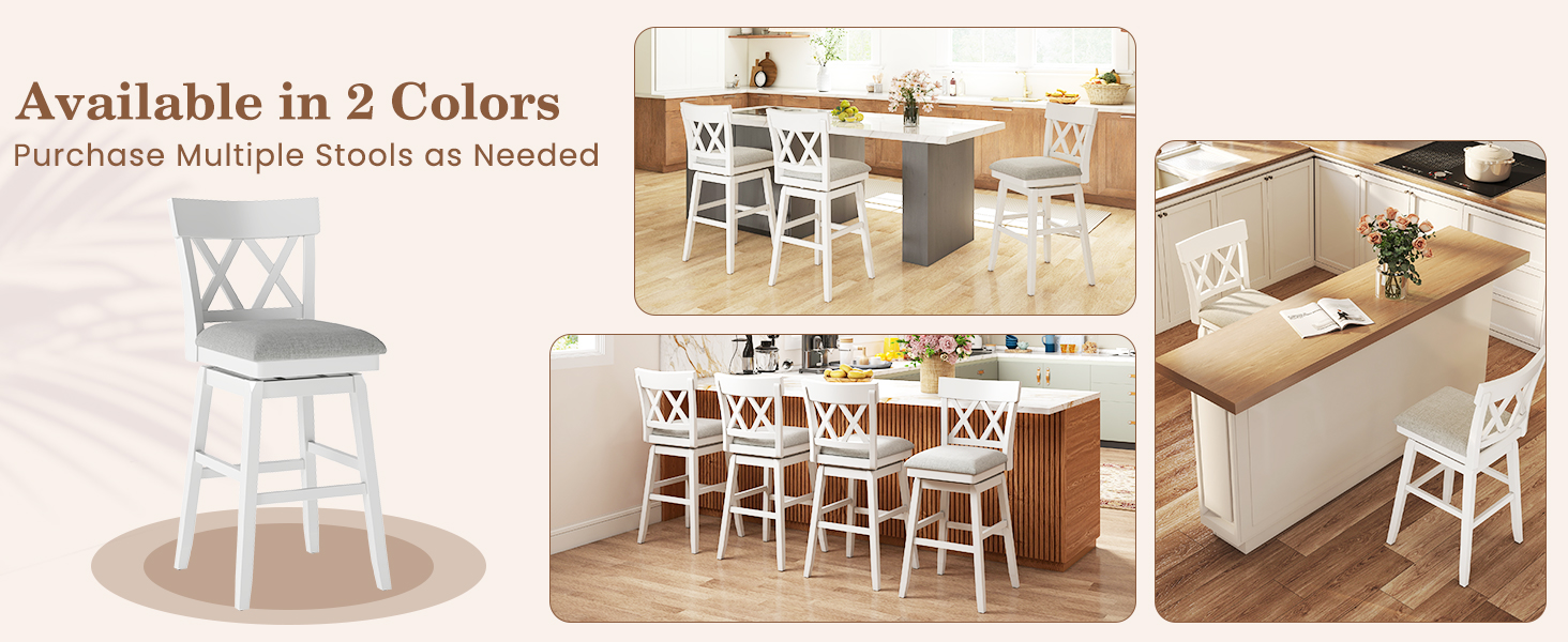 swivel bar stools