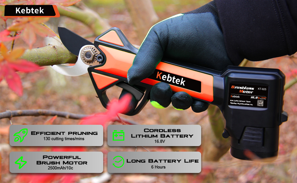 electric pruning shear,cordless pruning shear,battery shear, battery
