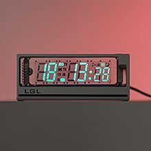 PEPSI 置時計 自光式（蛍光灯）100V Amazon.co.jp: LGL Studio ニキシー管風 置き時計 VFD｜真空蛍光