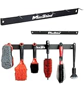 Maxshine Universal Detailing Brush Hanger - 6 Organizer Hooks, Lightweight Wall-Mounted Design fo...