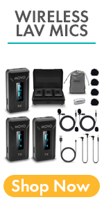 movo wmx-2 wireless mic system for cameras and phones