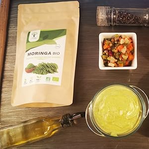 Moringa recette mayonnaise bio feuille