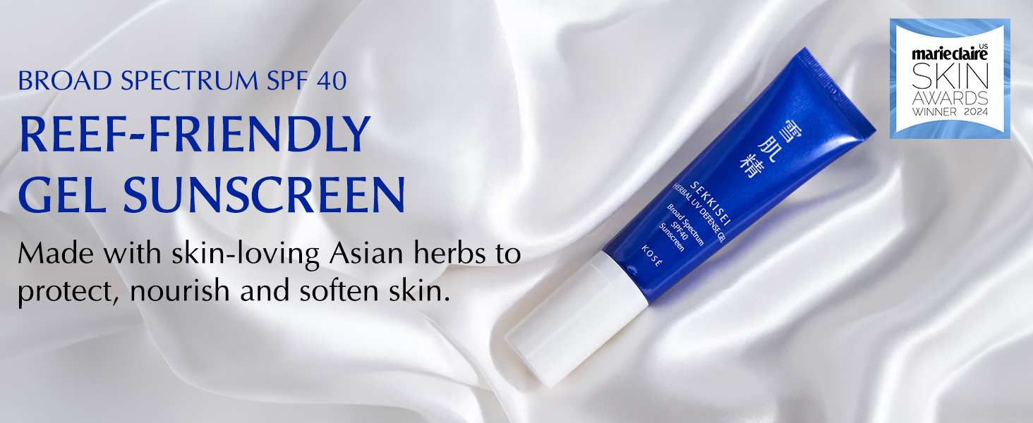 Sekkisei reef-friendly gel sunscreen