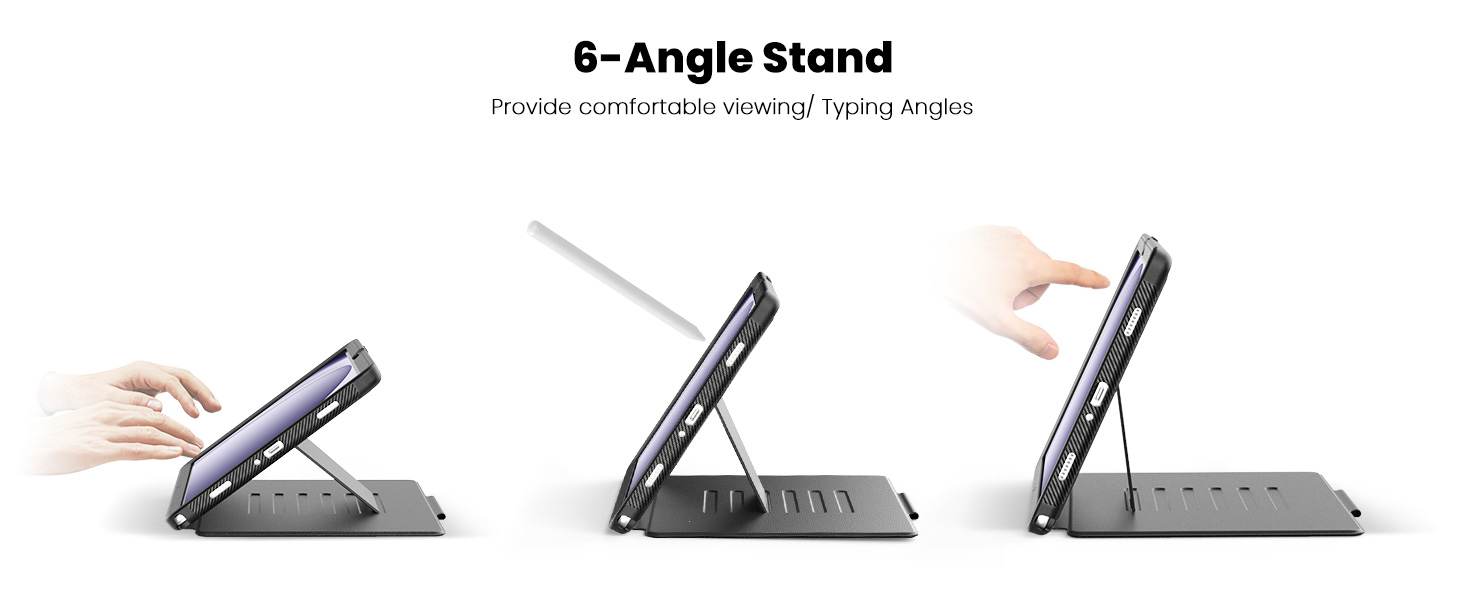 Milti angles Magnetic Stand Cover Protective Shockproof Case for Samsung Galaxy Tab A9+ Plus 11 inch