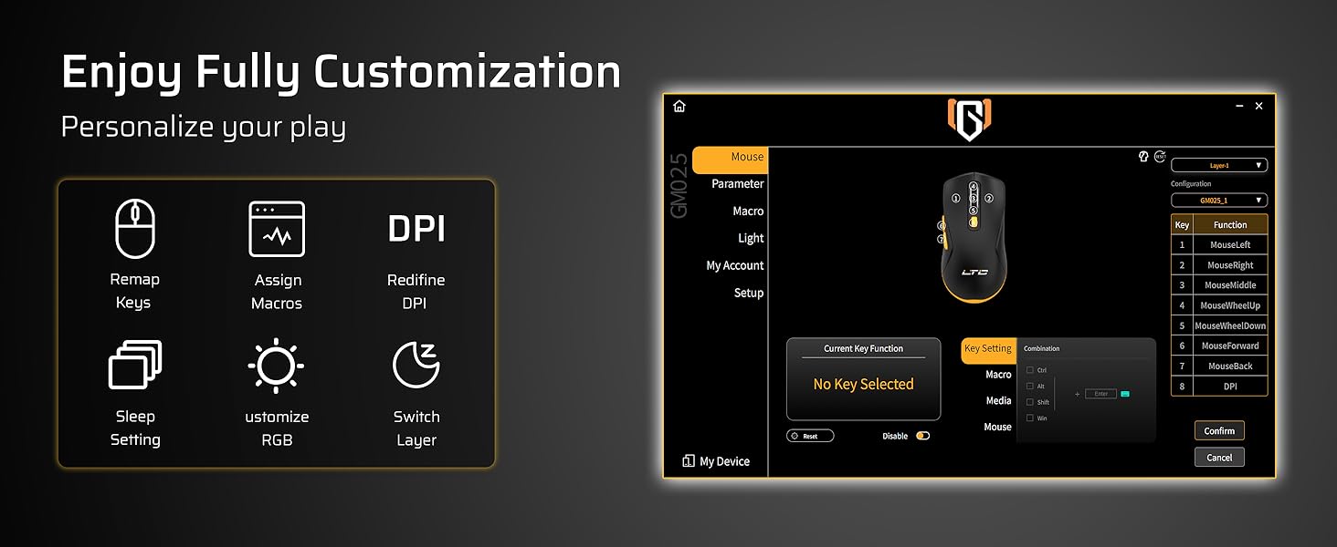 Wireless gaming mouse shark x3 attack sora v2