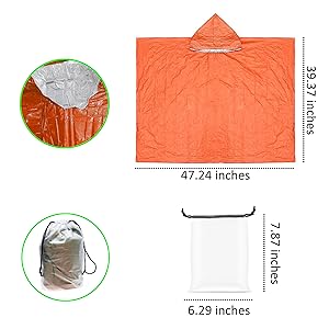 Cibo Spazio Riflettente Calore Pancho Water Uomini Cerata