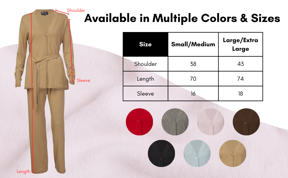 Lounge and Pajama Set