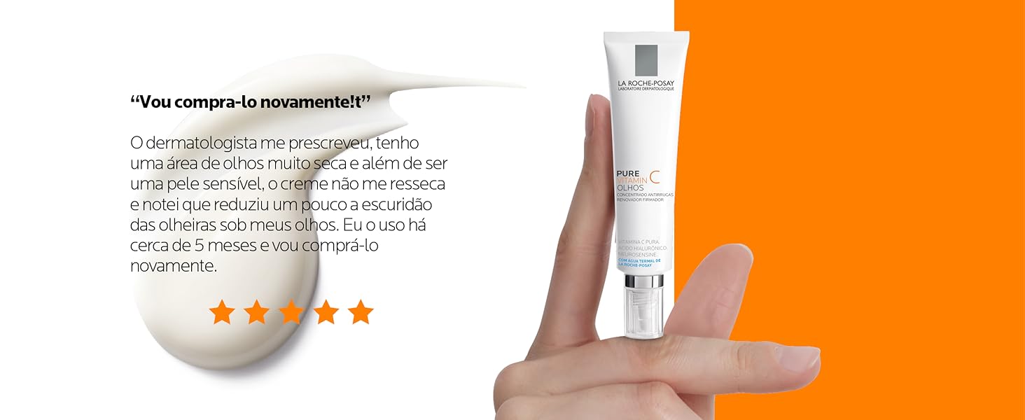 CREME ANTI-IDADE VITAMINA C PURA LA ROCHE POSAY PURE VITAMIN C