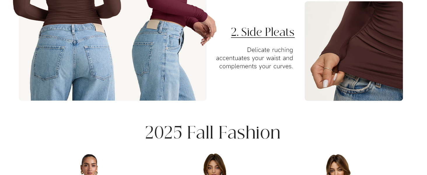 tight long sleeve shirts for women