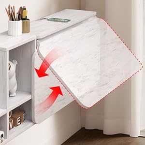 folding floating desk