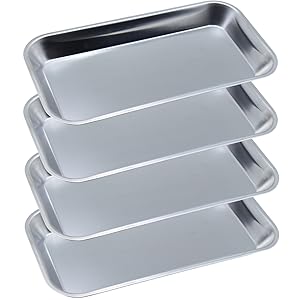 Stainless Steel Instrument Tray For Dental Tool Lab Instrument High