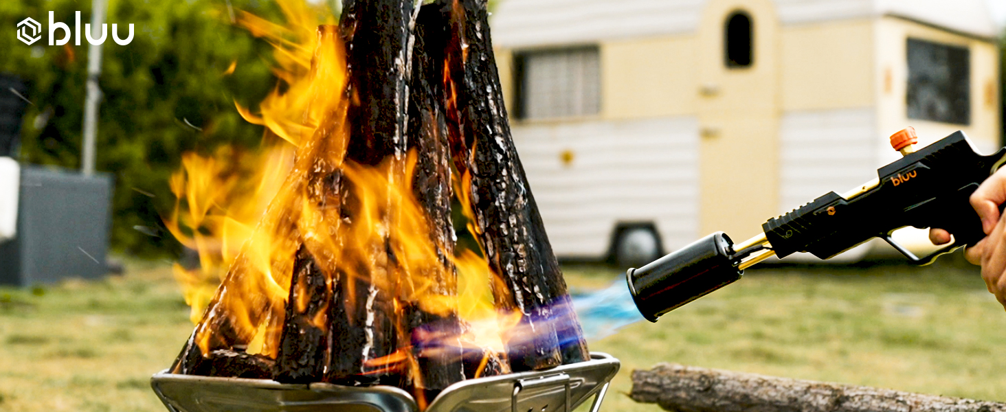 BLUU POWERFUL Cooking Propane Torch Culinary Blow torch