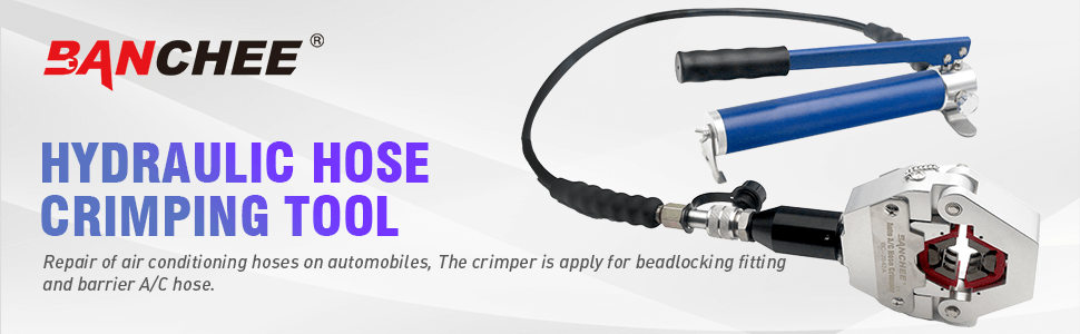 hydraulic hose crimping tool AC Crimping Tool for Barbed and Beaded Hose Fittings