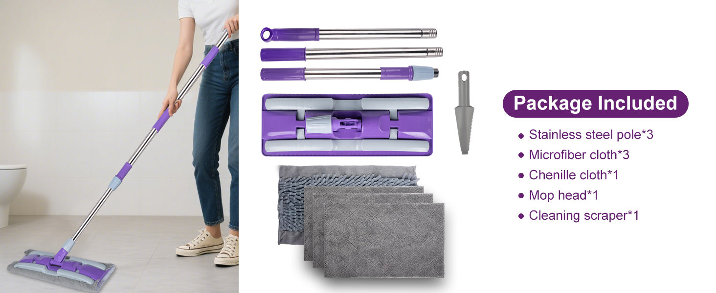 Mops for floor cleaning