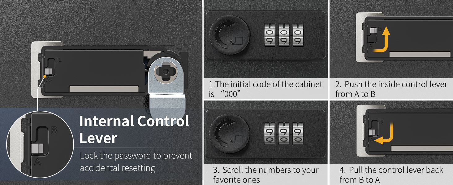 Uniclife 100 Position Key with Combination Lock