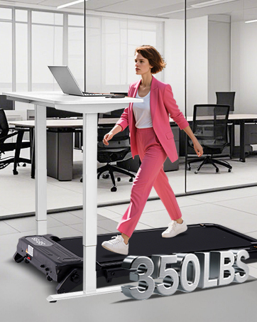 Lightweight Running Treadmills for Home 350LBS Weight Capacity