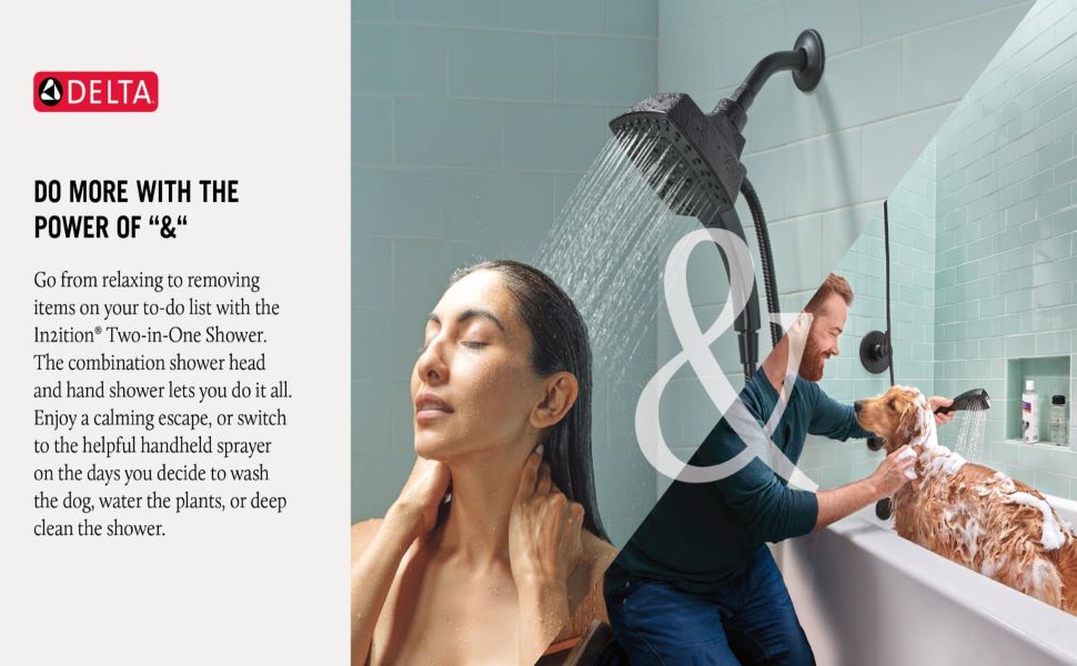 Delta Faucet Saylor 17 Series Gold Shower Valve Trim Kit with In2ition