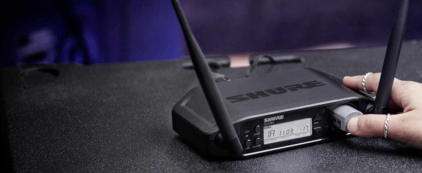 Shure GLXD + Dual Band Wireless Systems