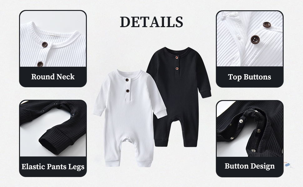 Baby Boy Girl Rompers