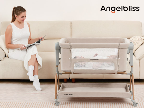 Amazon.com: ANGELBLISS 3 in 1 Baby Bassinet, Rocking