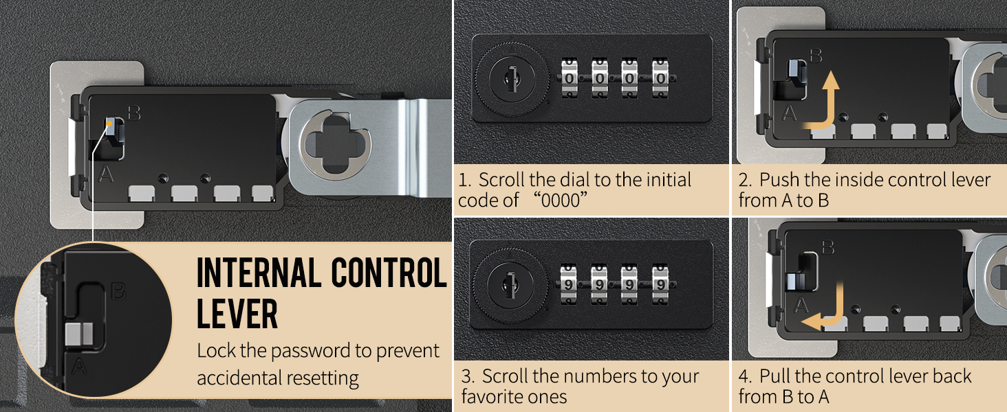 Uniclife 100 Position Slotted Key with Combination