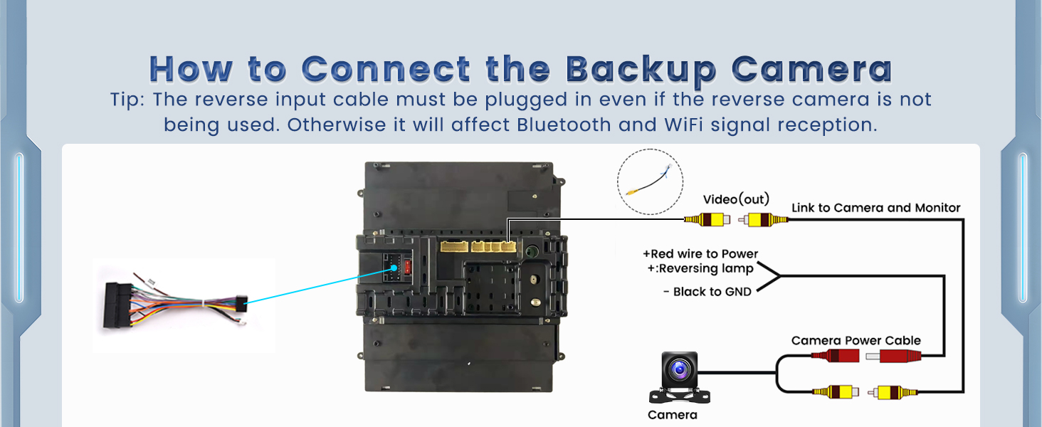 Backup Camera Connection