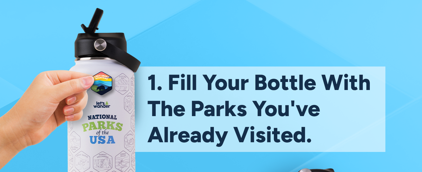 national parks stickers