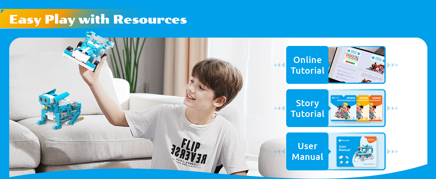 coding stem building robot toy education kit gift science set