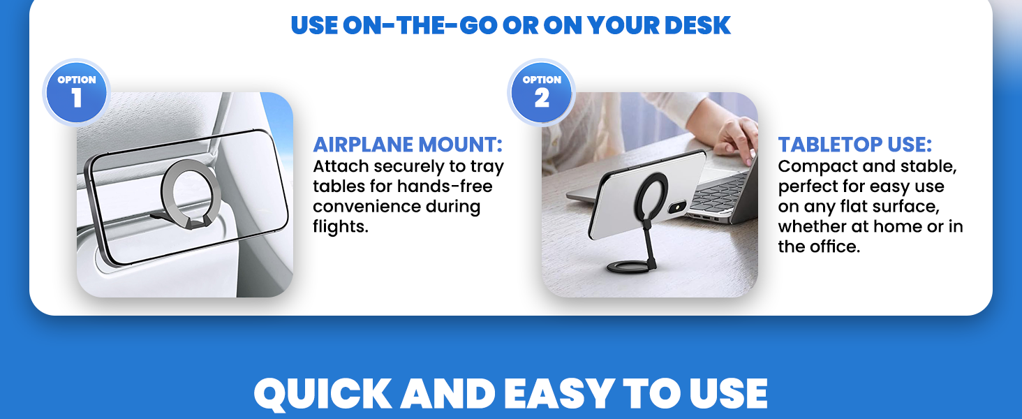 travel mount for airplane
