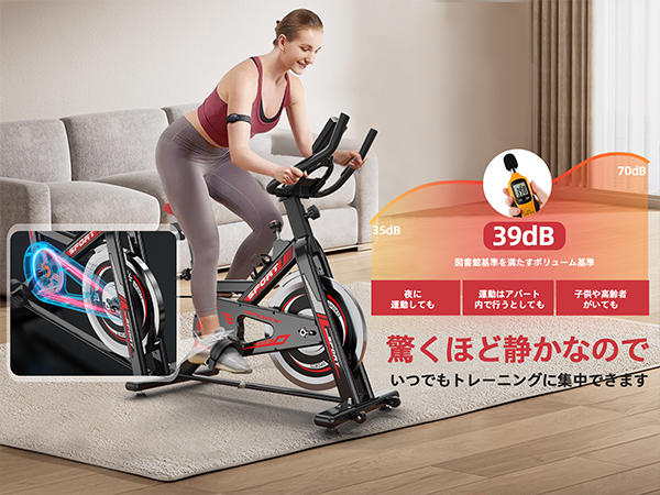 Amazon.co.jp: 【Amazon.co.jp限定】エアロバイク フィットネス