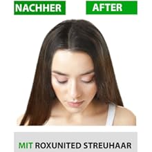 Roxunited Cosmetics haarpoeder haarverdichting 
