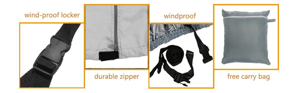 2 Passenger Golf Cart Covers waterproof
