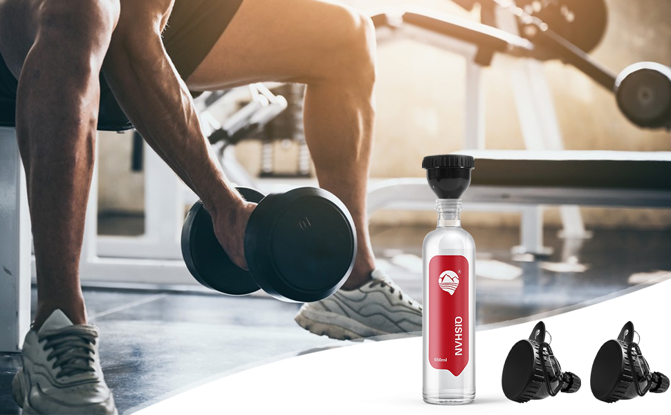 2 Pack Protein Powder Funnel, Portable Protein Powder