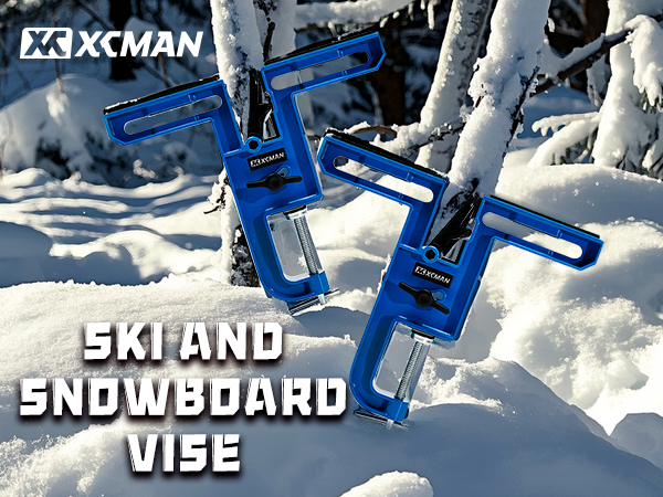 Amazon.com: XCMAN Ski Snowboard Vise for Tuning and Waxing