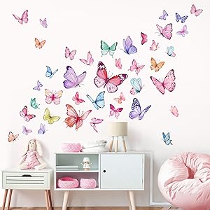 Butterfly wall stickers