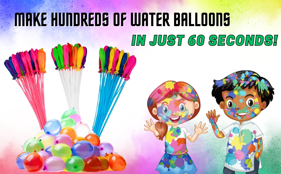 water magic balloon holi water balloon for kids Bunch balloons