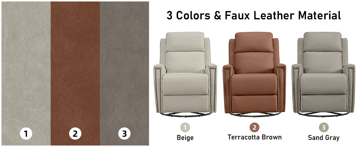 Swivel Rocking Recliner Chair