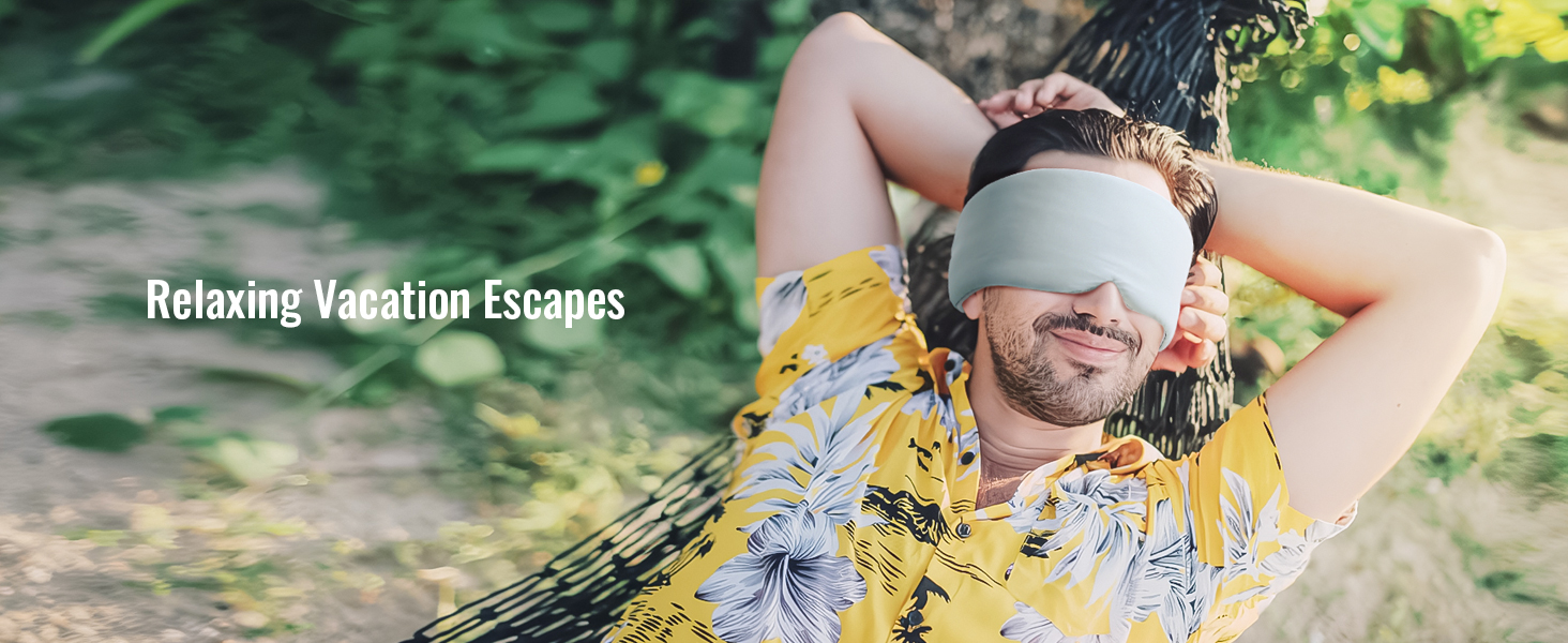 BLSSNZ Sleep Mask （Grey & Black & Purple） for Side Sleepers