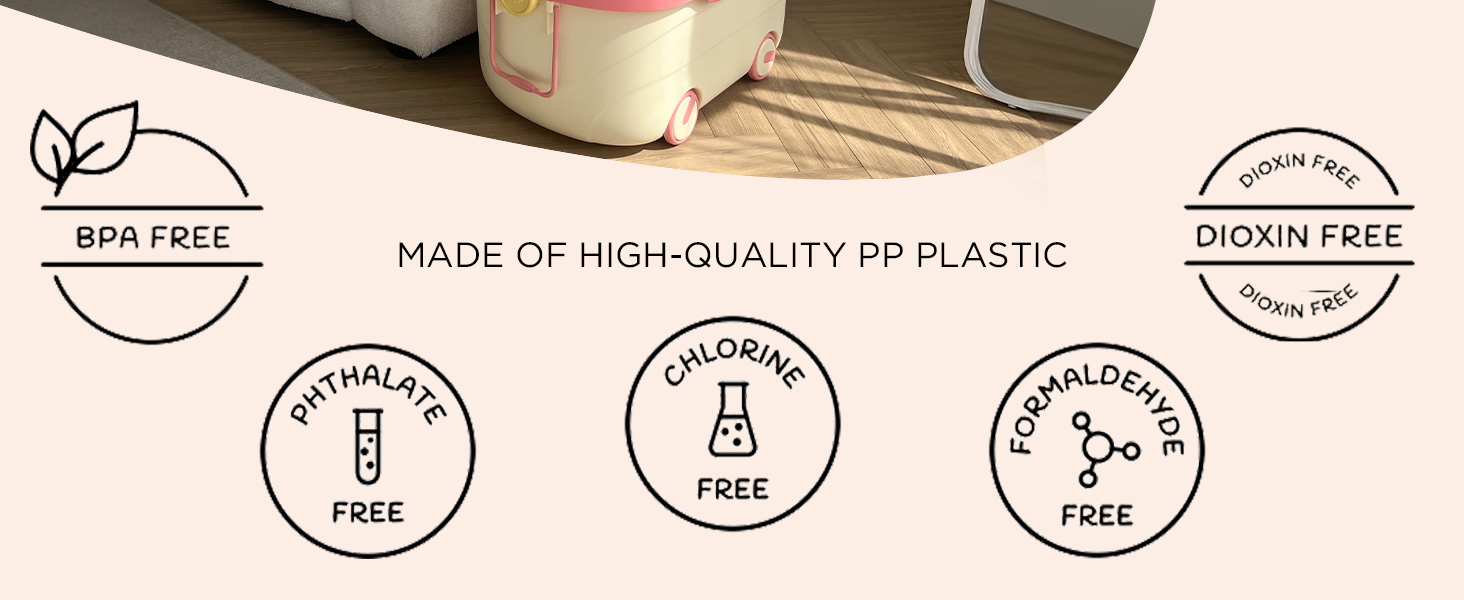 Froppi toy storage mobile unit