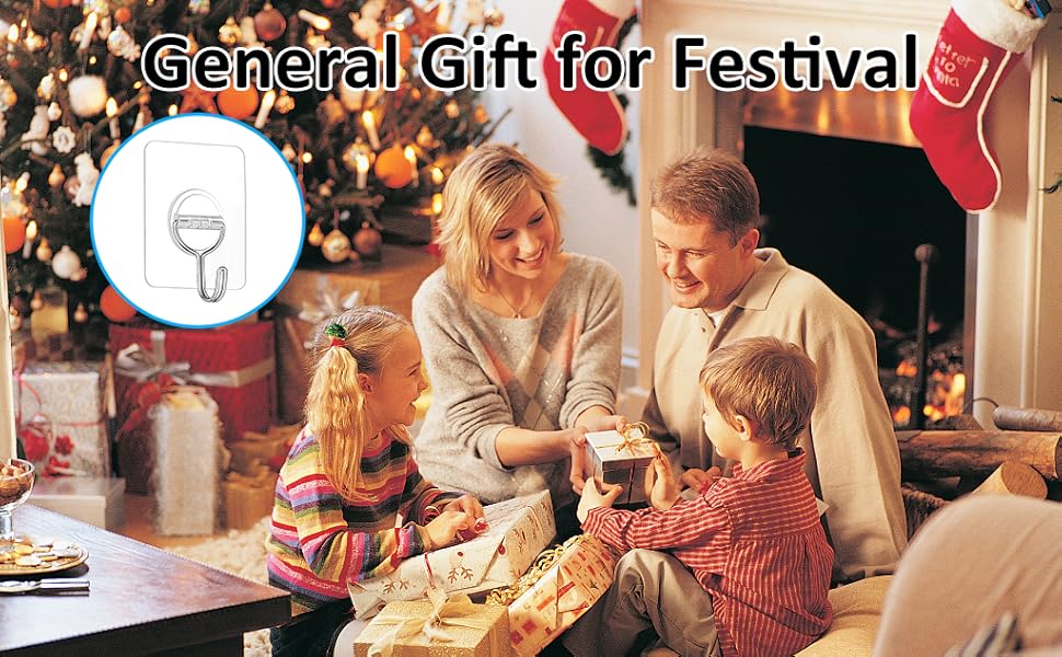 LOUXPERT WallHooks AdhesiveHooks for Hanging 22 lbs 4