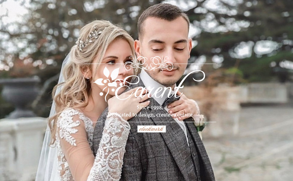 Earent high quality wedding hair vines Shiny crystal wedding hair vine