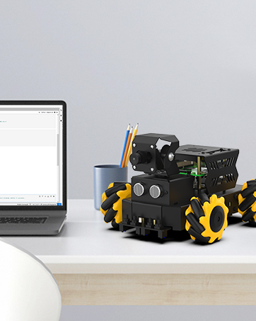 Amazon.com: Yahboom Raspberry Pi 5 AI Vision Robot with Large AI Model ...